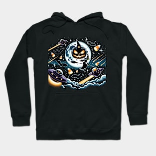 Alien UFO theme halloween Hoodie